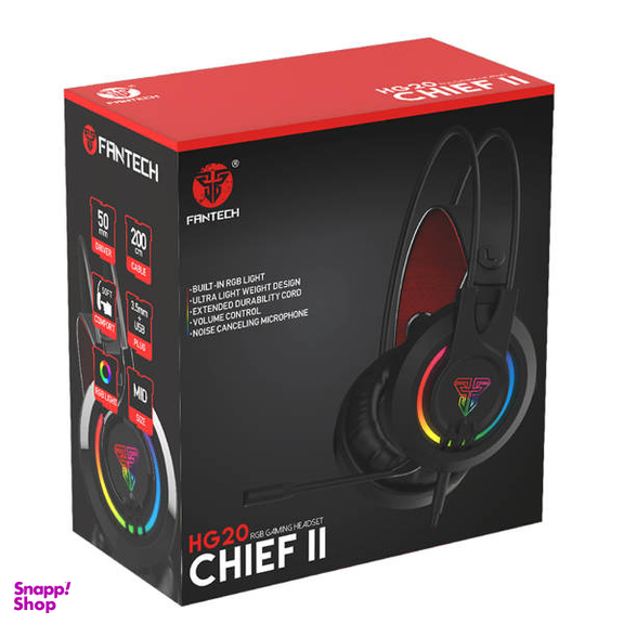 هدست گیمینگ فن تک (Fantech) مدل HG20 CHIEF II