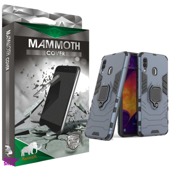 کاور ماموت (Mammoth) مدل M-GHB-MGNT مناسب موبایل سامسونگ Galaxy A20 به همراه محافظ صفحه نمایش