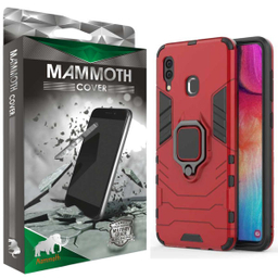 کاور ماموت (Mammoth) مدل M-GHB-MGNT مناسب موبایل سامسونگ Galaxy A20 به همراه محافظ صفحه نمایش
