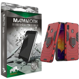 کاور ماموت (Mammoth) مدل M-GHB-MGNT مناسب موبایل سامسونگ Galaxy A20 به همراه محافظ صفحه نمایش