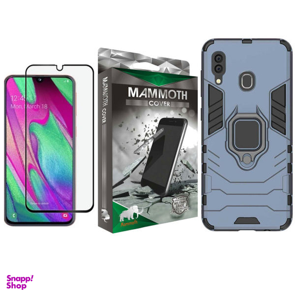 کاور ماموت (Mammoth) مدل M-GHB-MGNT مناسب موبایل سامسونگ Galaxy A20 به همراه محافظ صفحه نمایش