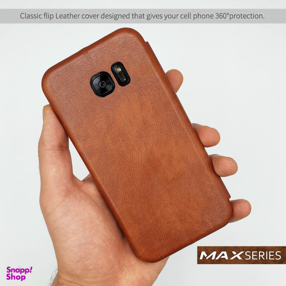 کیف کلاسوری کانواس (Canvas) مدل MAX SERIES مناسب موبایل سامسونگ Galaxy S7 Edge