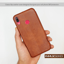 کیف کلاسوری کانواس (Canvas) مدل MAX SERIES مناسب موبایل هوآوی Y7 2019/Y7 Prime 2019