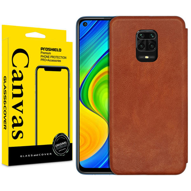 کیف کلاسوری کانواس (Canvas) مدل MAX SERIES مناسب موبایل شیایومی Redmi Note 9S/Note 9 Pro/Note 9 Pro Max
