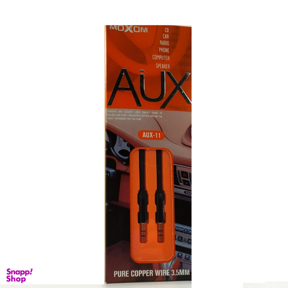کابل AUX موکسوم (Moxom) طول 1 متر