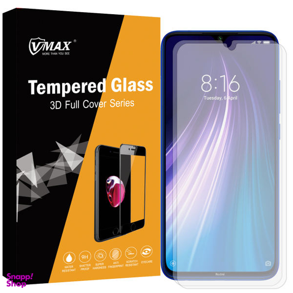 محافظ صفحه نمایش وی مکس (VMAX) مدل VN2 مناسب موبایل شیایومی Redmi Note8 Pro بسته دو عددی