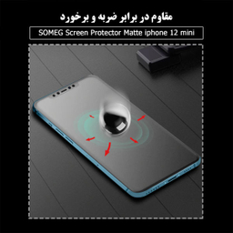 محافظ صفحه نمایش مات سومگ (Someg) مدل SMG_Dusk مناسب گوشی موبایل اپل iPhone 12 mini