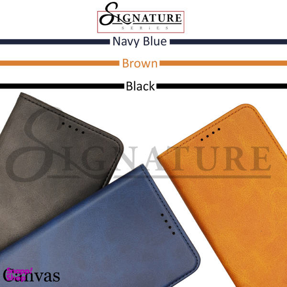 کیف کلاسوری کانواس (Canvas) مدل SIGNATURE مناسب موبایل شیایومی REDMI 9