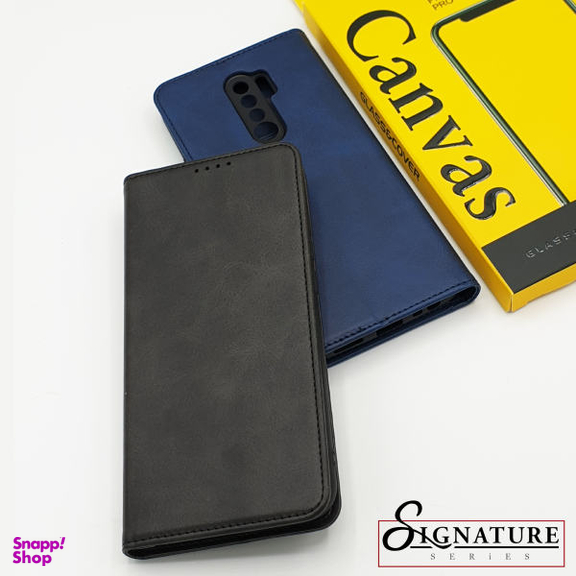 کیف کلاسوری کانواس (Canvas) مدل SIGNATURE مناسب موبایل شیایومی REDMI 9