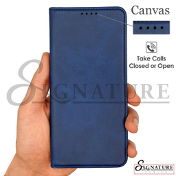 کیف کلاسوری کانواس (Canvas) مدل SIGNATURE مناسب موبایل شیایومی REDMI 9
