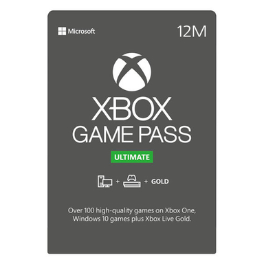 گیفت کارت اشتراک 12 ماهه Xbox Game Pass Ultimate