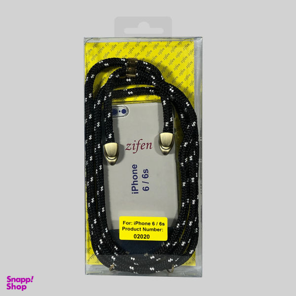 کاور زیفن (Zifen) مدل 02020 مناسب موبایل اپل iPhone 6/6s به همراه بند