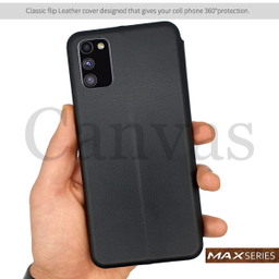 کیف کلاسوری کانواس (Canvas) مدل MAX SERIES مناسب موبایل سامسونگ Galaxy A02S