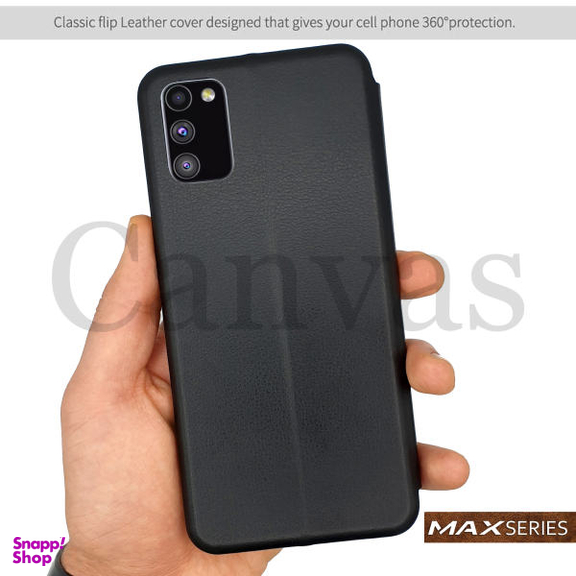 کیف کلاسوری کانواس (Canvas) مدل MAX SERIES مناسب موبایل سامسونگ Galaxy A02S