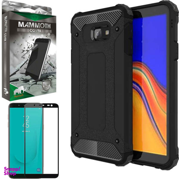 کاور ماموت (Mammoth) مدل Defender مناسب موبایل سامسونگ Galaxy J4 Plus به همراه محافظ صفحه نمایش