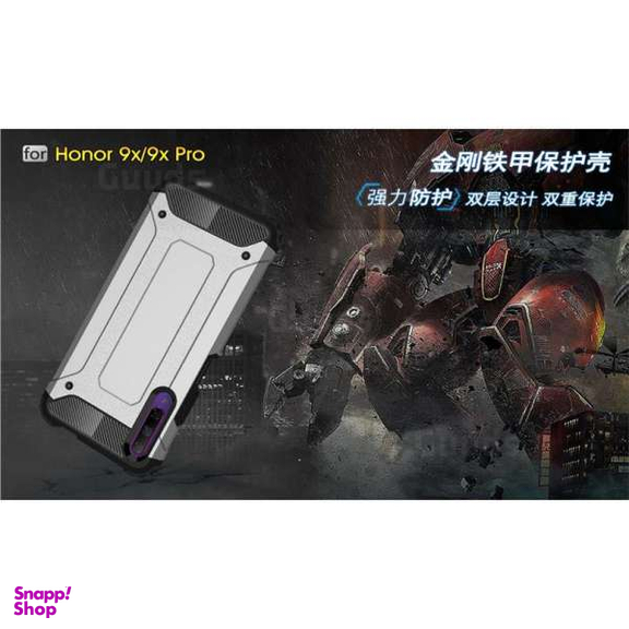 کاور ماموت (Mammoth) مدل Defender مناسب موبایل آنر 9X به همراه محافظ صفحه نمایش و محافظ لنز دوربین