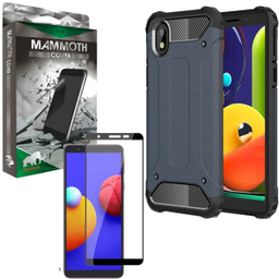 کاور ماموت (Mammoth) مدل Defender مناسب موبایل سامسونگ Galaxy A01 Core به همراه محافظ صفحه نمایش