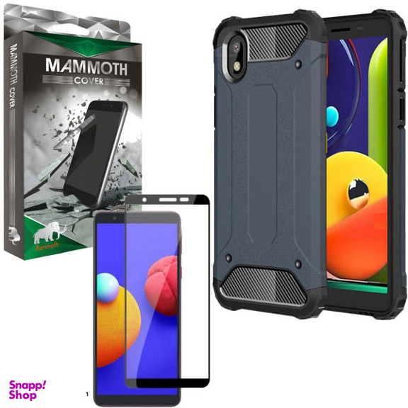 کاور ماموت (Mammoth) مدل Defender مناسب موبایل سامسونگ Galaxy A01 Core به همراه محافظ صفحه نمایش