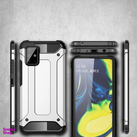 کاور ماموت (Mammoth) مدل Defender مناسب موبایل سامسونگ Galaxy A51 به همراه محافظ صفحه نمایش و محافظ لنز دوربین