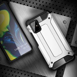 کاور ماموت (Mammoth) مدل Defender مناسب موبایل سامسونگ Galaxy A51 به همراه محافظ صفحه نمایش و محافظ لنز دوربین