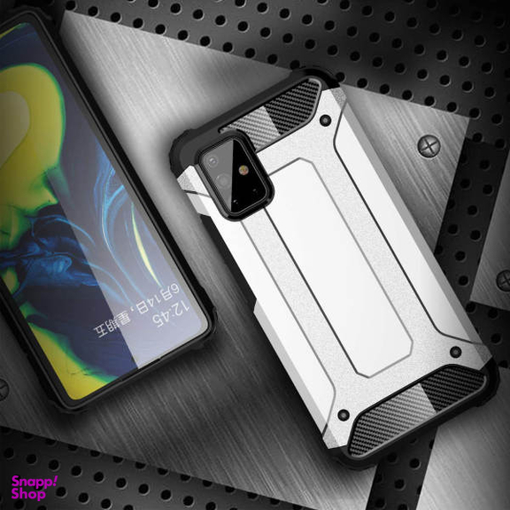 کاور ماموت (Mammoth) مدل Defender مناسب موبایل سامسونگ Galaxy A51 به همراه محافظ صفحه نمایش و محافظ لنز دوربین