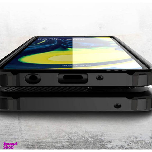 کاور ماموت (Mammoth) مدل Defender مناسب موبایل سامسونگ Galaxy A51 به همراه محافظ صفحه نمایش و محافظ لنز دوربین