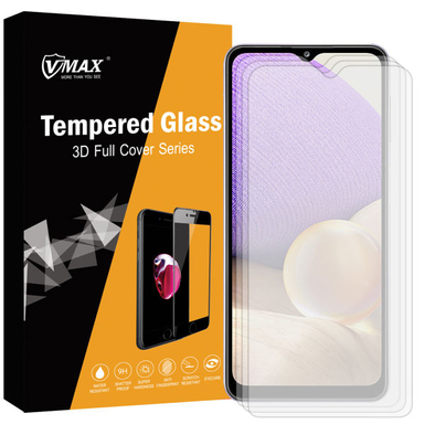 محافظ صفحه نمایش وی مکس (VMAX) مدل VN3 مناسب موبایل سامسونگ Galaxy A32 بسته سه عددی