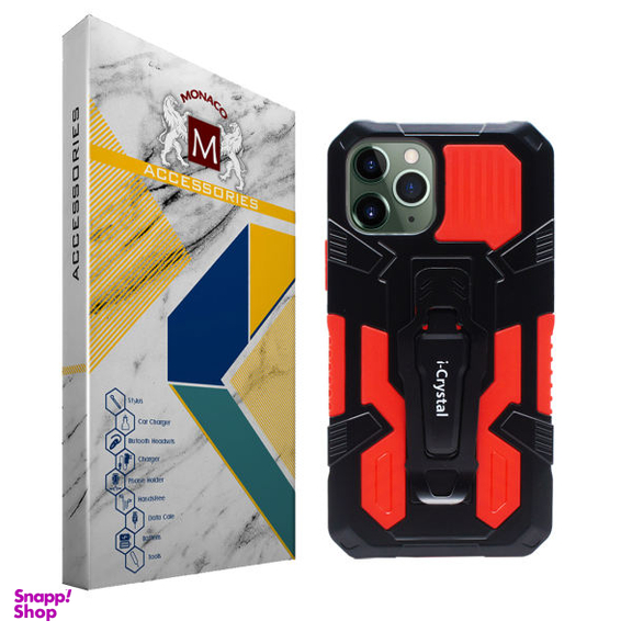 کاور موناکو (Monaco) مدل i-crystal مناسب موبایل اپل iPhone 11 Pro
