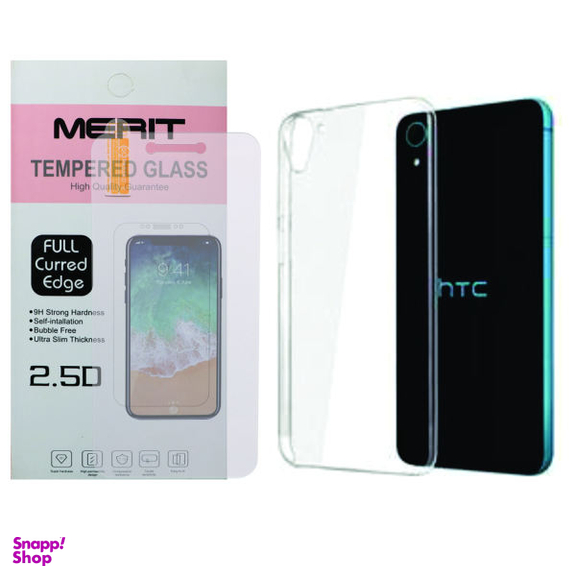 کاور مریت (Merit) مدل J-1 مناسب موبایل اچ تی سی Desire 826 به همراه محافظ صفحه نمایش