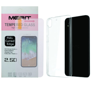 کاور مریت (Merit) مدل J-1 مناسب موبایل اچ تی سی Desire 728 به همراه محافظ صفحه نمایش
