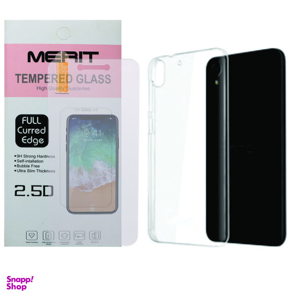 کاور مریت (Merit) مدل J-1 مناسب موبایل اچ تی سی Desire 728 به همراه محافظ صفحه نمایش
