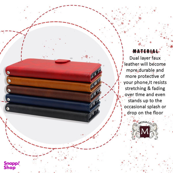 کیف کلاسوری موناکو (Monaco) مدل LUX مناسب موبایل سامسونگ Galaxy A7 2017/A720