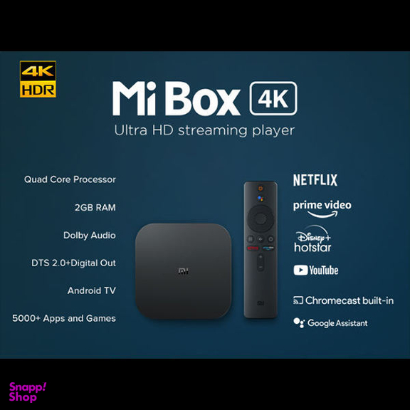 اندروید باکس شیایومی (Xiaomi) مدل Mi Box 4K