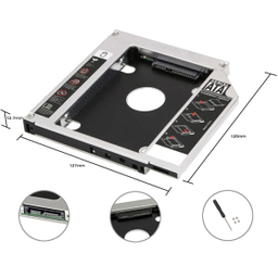 براکت هارد اینترنال اچ دی دی کدی (Hdd Caddy) مدل 12.7MM بسته 2 عددی