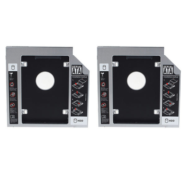 براکت هارد اینترنال اچ دی دی کدی (Hdd Caddy) مدل 12.7MM بسته 2 عددی