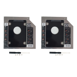 براکت هارد اینترنال اچ دی دی کدی (Hdd Caddy) مدل SLIM 9.5MM بسته 2 عددی