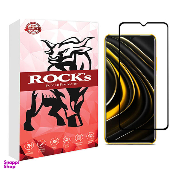 محافظ صفحه نمایش سرامیکی راکز (Rocks) مدل C-RC مناسب موبایل شیایومی Poco M3