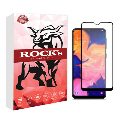 محافظ صفحه نمایش سرامیکی مات راکز (Rocks) مدل CRM مناسب موبایل سامسونگ Galaxy A10