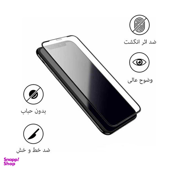 محافظ صفحه نمایش راکز (Rocks) مدل SUPER-D مناسب موبایل اپل iPhone X/Xs