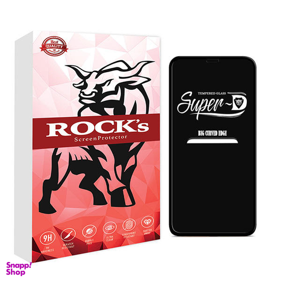 محافظ صفحه نمایش راکز (Rocks) مدل SUPER-D مناسب موبایل اپل iPhone X/Xs