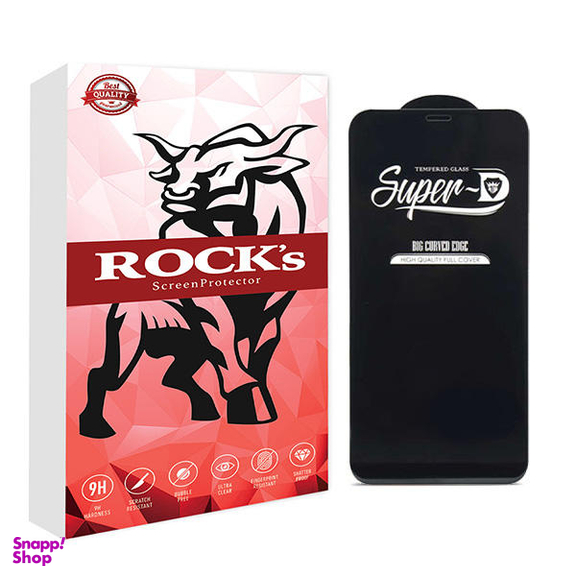 محافظ صفحه نمایش راکز (Rocks) مدل SUPER-D مناسب موبایل اپل iPhone XR