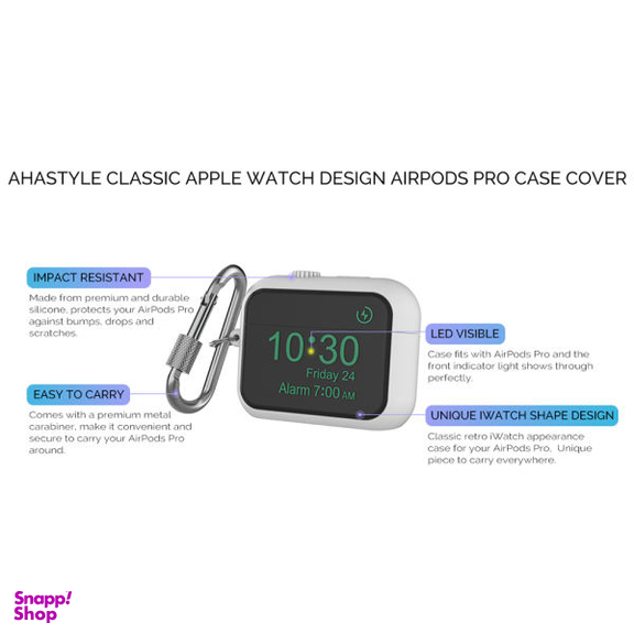 کاور آها استایل (Aha Style) کد PT104 مناسب کیس هندزفری اپل AirPods Pro