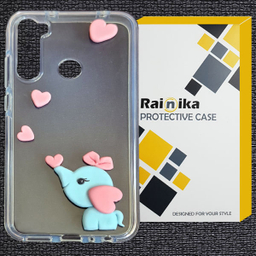 کاور رینیکا (Rainika) مدل elephant love ، مناسب موبایل شیایومی Redmi Note 8