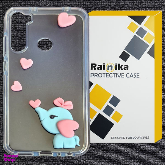 کاور رینیکا (Rainika) مدل elephant love ، مناسب موبایل شیایومی Redmi Note 8