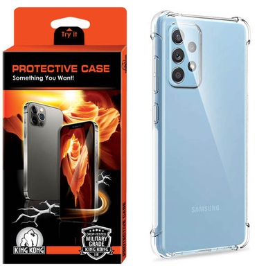 کاور کینگ کونگ (King Kong) مدل TP00 مناسب موبایل سامسونگ Galaxy A52 به همراه محافظ صفحه نمایش