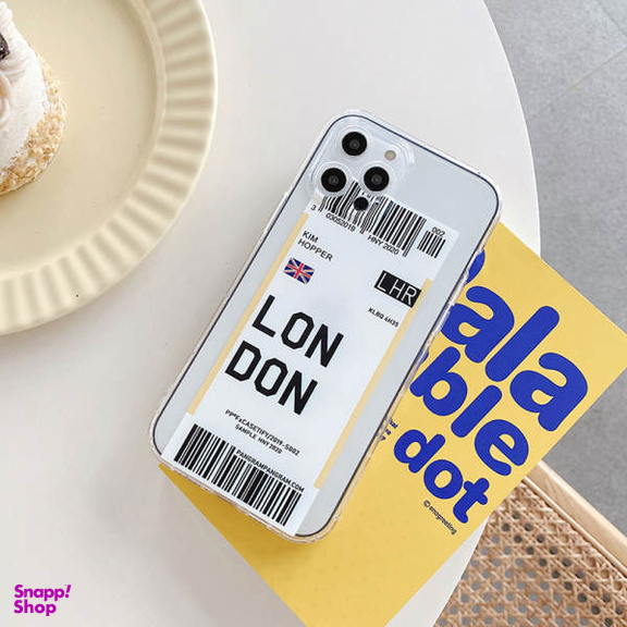 کاور جیتک (G-Tech) مدل Air Ticket LONDON مناسب موبایل اپل iPhone 12 Pro Max