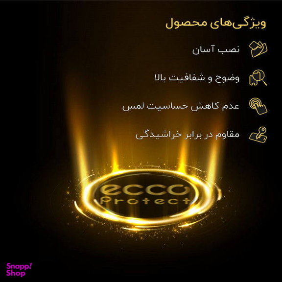 محافظ صفحه نمایش اکو پروتکت (Ecco) مدل EPRI برای حفظ حریم شخصی مناسب موبایل اپل iPhone 6 Plus
