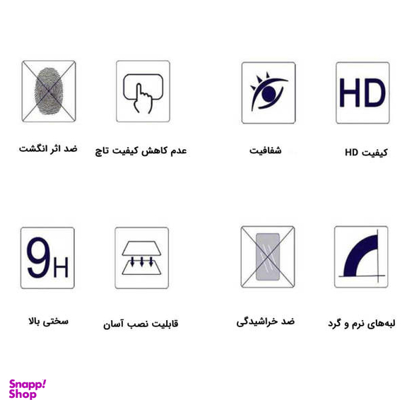 محافظ صفحه نمایش دایان (Dayan) مدل DAY_1 مناسب موبایل شیایومی Redmi 8