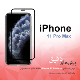 محافظ صفحه نمایش سرامیکی راکز (Rocks) مدل CRC مناسب موبایل اپل iPhone 11 Pro Max بسته سه عددی