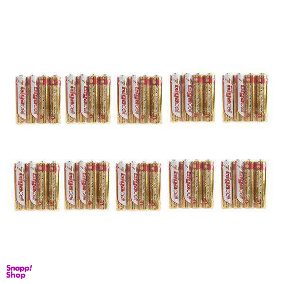 باتری قلمی گیگاسل مدل رویا بسته 40 عددی